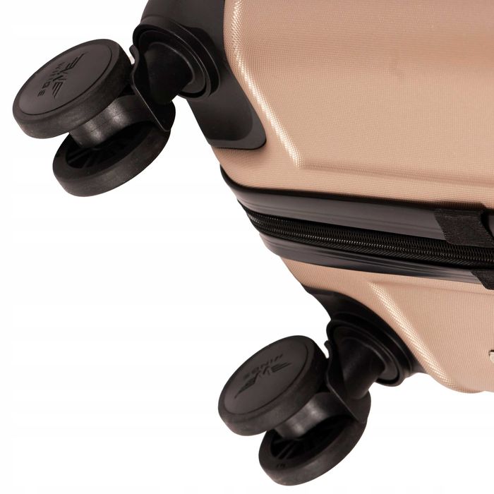 WINGS Poszerzana Walizka Średnia Twarda 63L 4 KÓŁKA ABS+ 149 PEACOCK