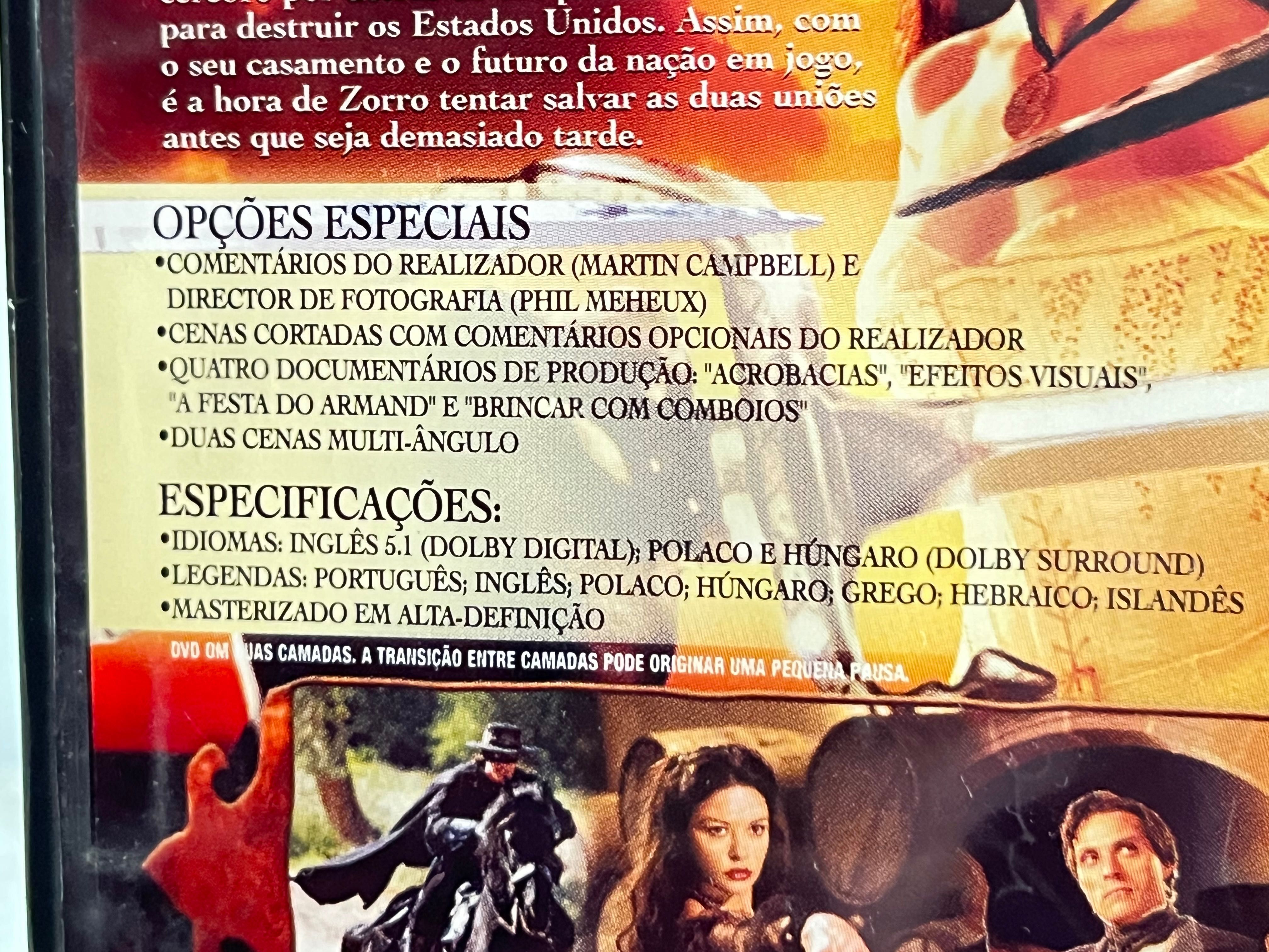 DVD Edição Especial – A Máscara de Zorro (The Mask of Zorro)