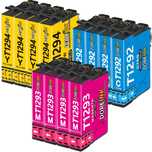 Wkłady kolorowe DOREINK T1295 Multipack kompatybilne z Epson