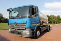 Mercedes-Benz ATEGO 13 18 EURO 6 BLUETEC 6 BECZKAASENIZACYJNA 7 200 LITRÓW  MAŁY ORYGINALNY PRZEBIEG Asenizacja Asenizacyjny Beczka