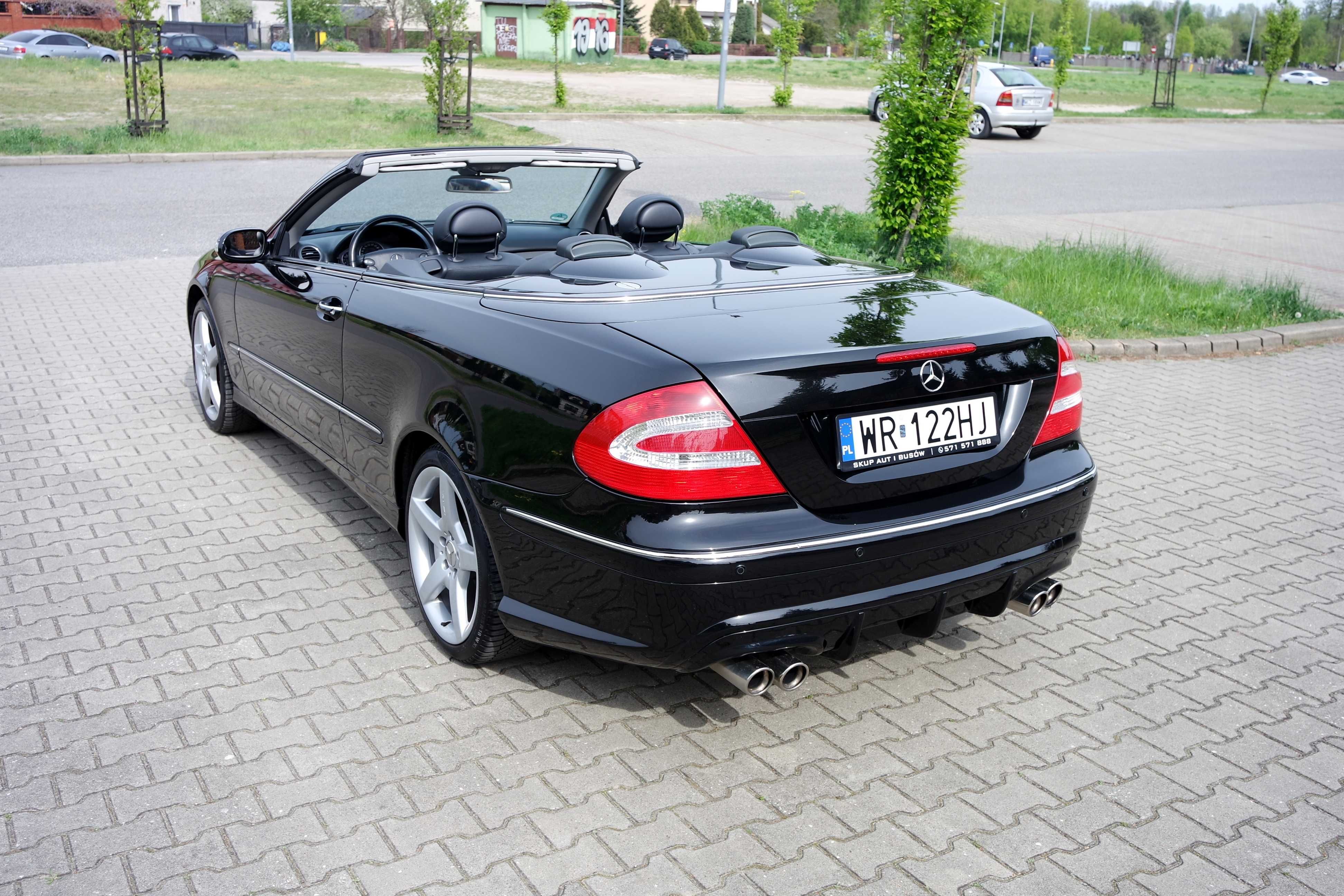 Mercedes CLK tylko 106 tys km  oryginalny lakier jak nowy