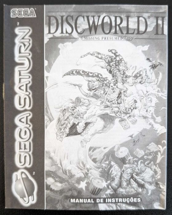 Jogo Discworld II Missing Presumed... !? (Sega Saturn)
