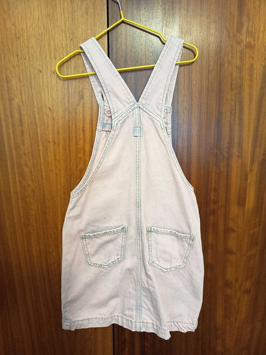 Macacão ganga saia menina GAP - 6/7 anos - em excelente estado