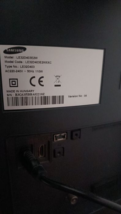 Tv Samsung LCD 32"