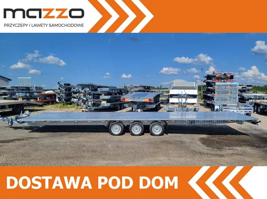 Niewiadów INDIANA DOSTAWA Laweta 850x210 PROSTA, Blacha aluminiowa DMC 3500  INDIANA DOSTAWA Laweta 850x210 PROSTA, Blacha aluminiowa DMC 3500