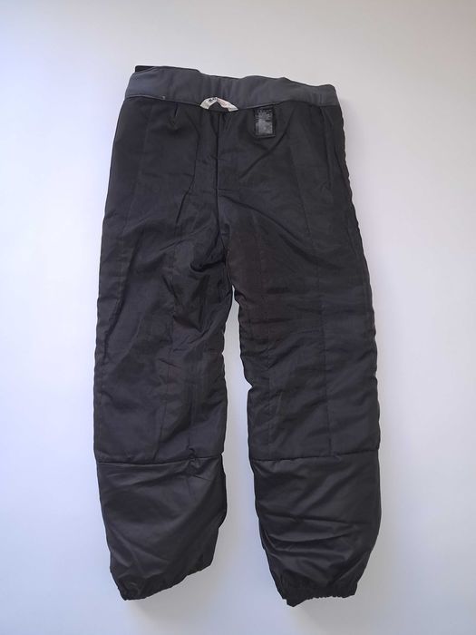 Подростковые горнолыжные чёрные зимние детские штаны H&M на девочку