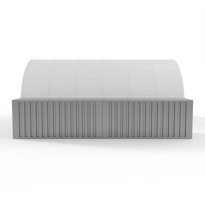 Zadaszenie kontenerowe 8x12m PVC 900g/m2