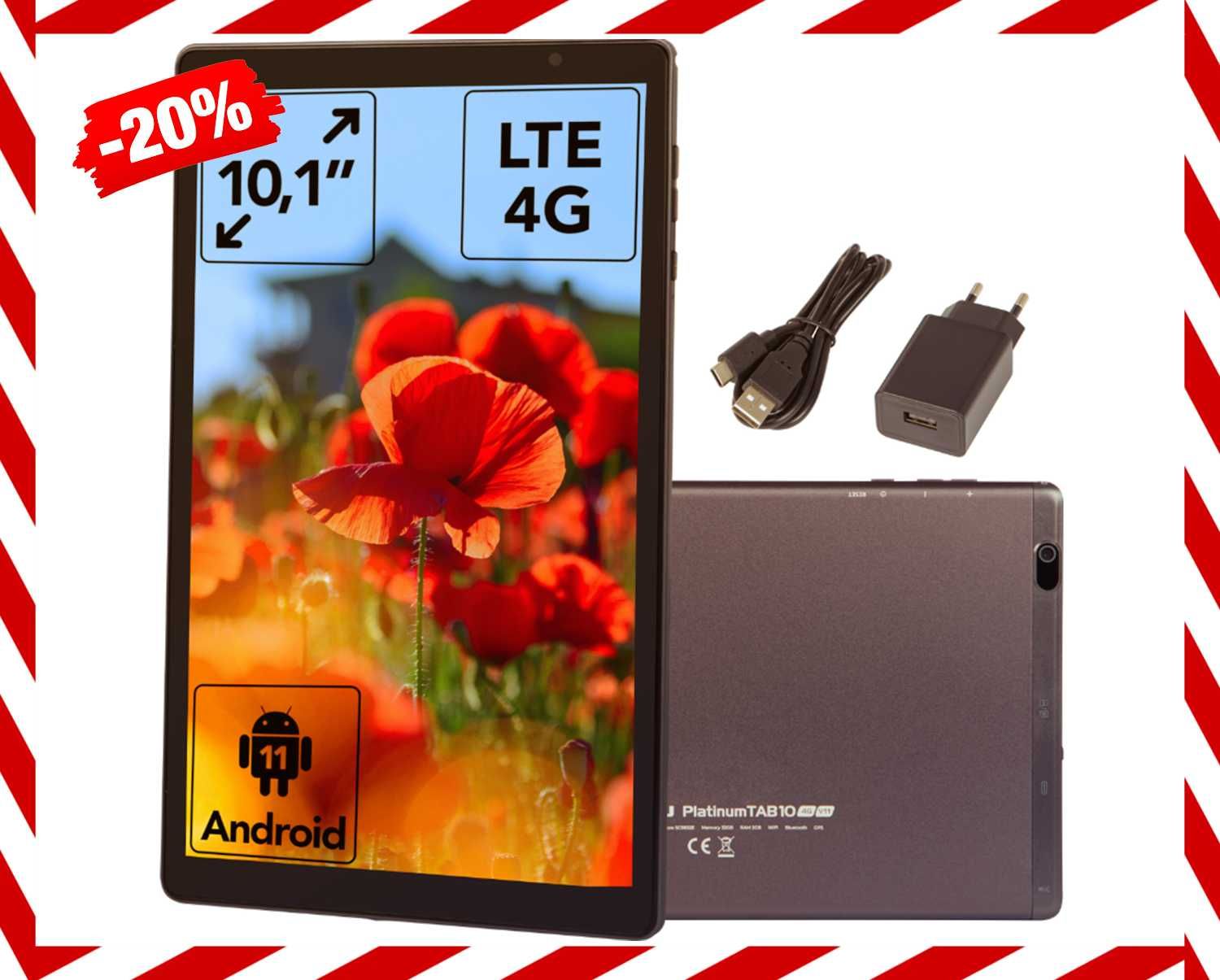 Profesjonalny Tablet Blow Platinum Tab V11 2/32GB WiFi LTE 4G (-35%)