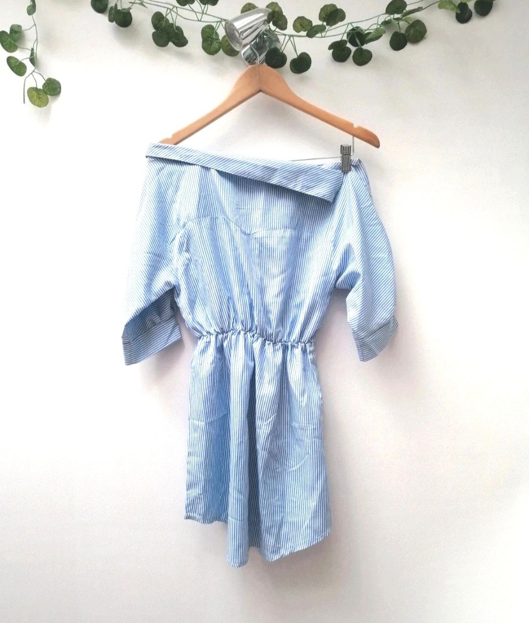 Vestido Camiseiro às riscas