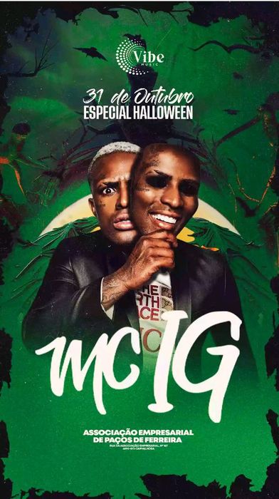 Bilhete MC IG Halloween