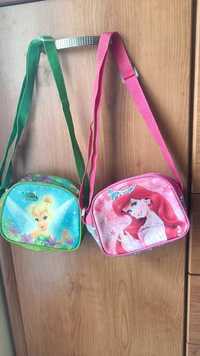 2 torebki z Disney dla dziewczynek
