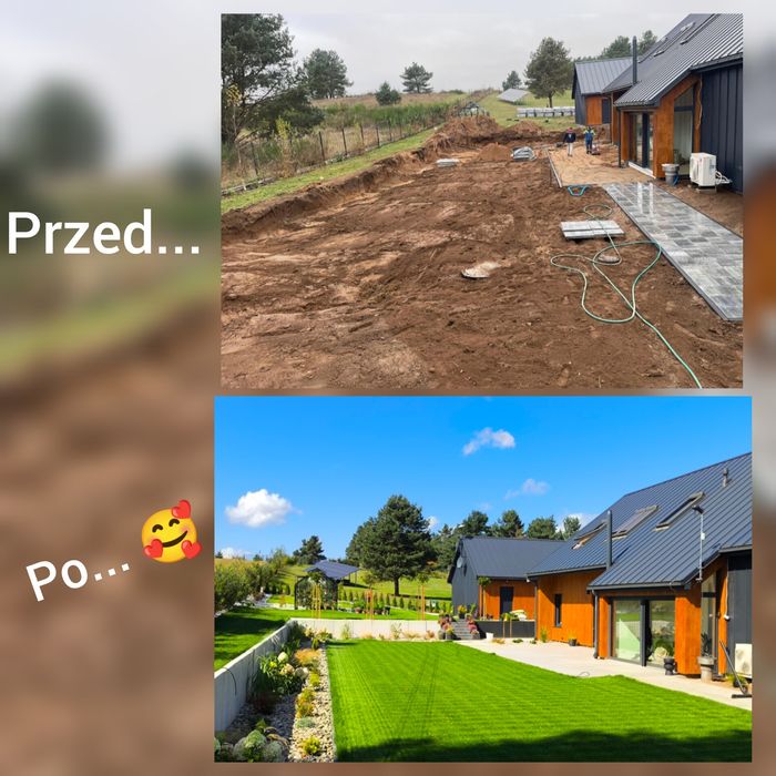 Projektowanie, ogrody, system nawadniania, usługi minikoparka