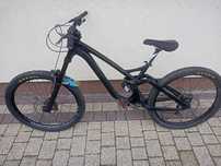 Rower zjazdowy NS FUZZ DH r. L ,VIVID RC,BOXXER TEAM ,nowe części.