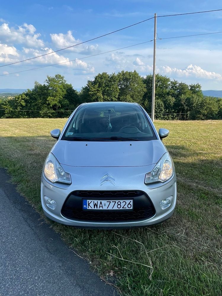 Citroen c3 1.4 diesel alufelgi 68km 2010 rok niski przebieg