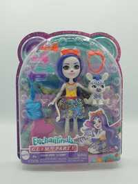 Lalka Mattel Enchantimals Glam Party Zemirah Zebra & Grainy