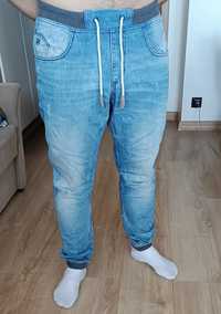 Spodnie joggery jeansy Jeans Cropp Lewis męskie 32/34