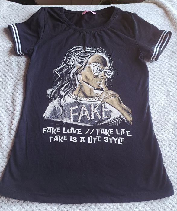 Bluzka T-shirt damski Wawa r. M