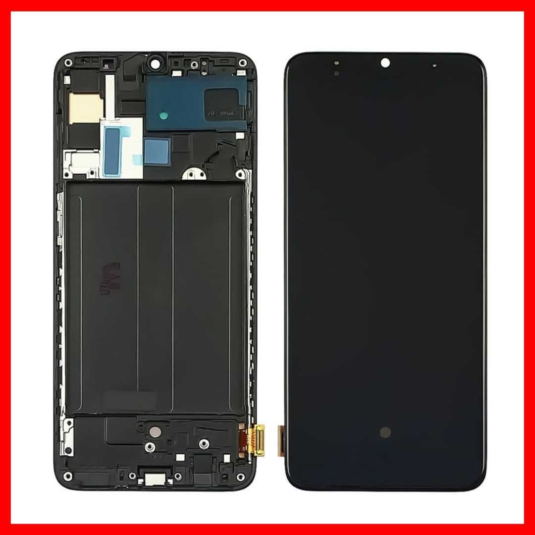Дисплей Samsung A705 / A70 (2019) (Small LCD) з корпусною рамкою OLED