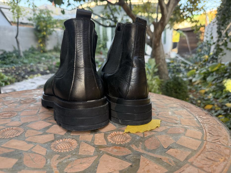 Ботинки шкіряні