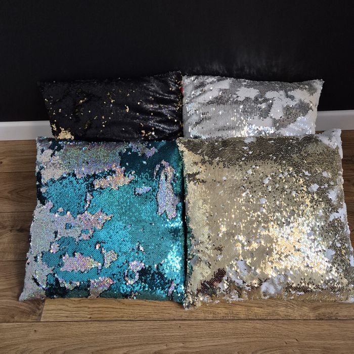 Poszewki dekoracyjne z cekinami – Home&You