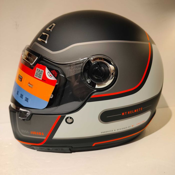 Capacete MT Jarama integral clássico vintage mota novo