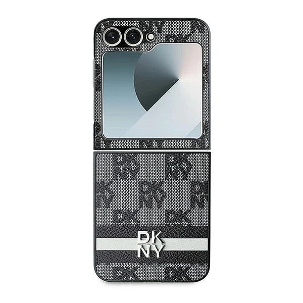 Etui DKNY Chequered Pattern Printed Stripes na Samsung Galaxy Z Flip 6