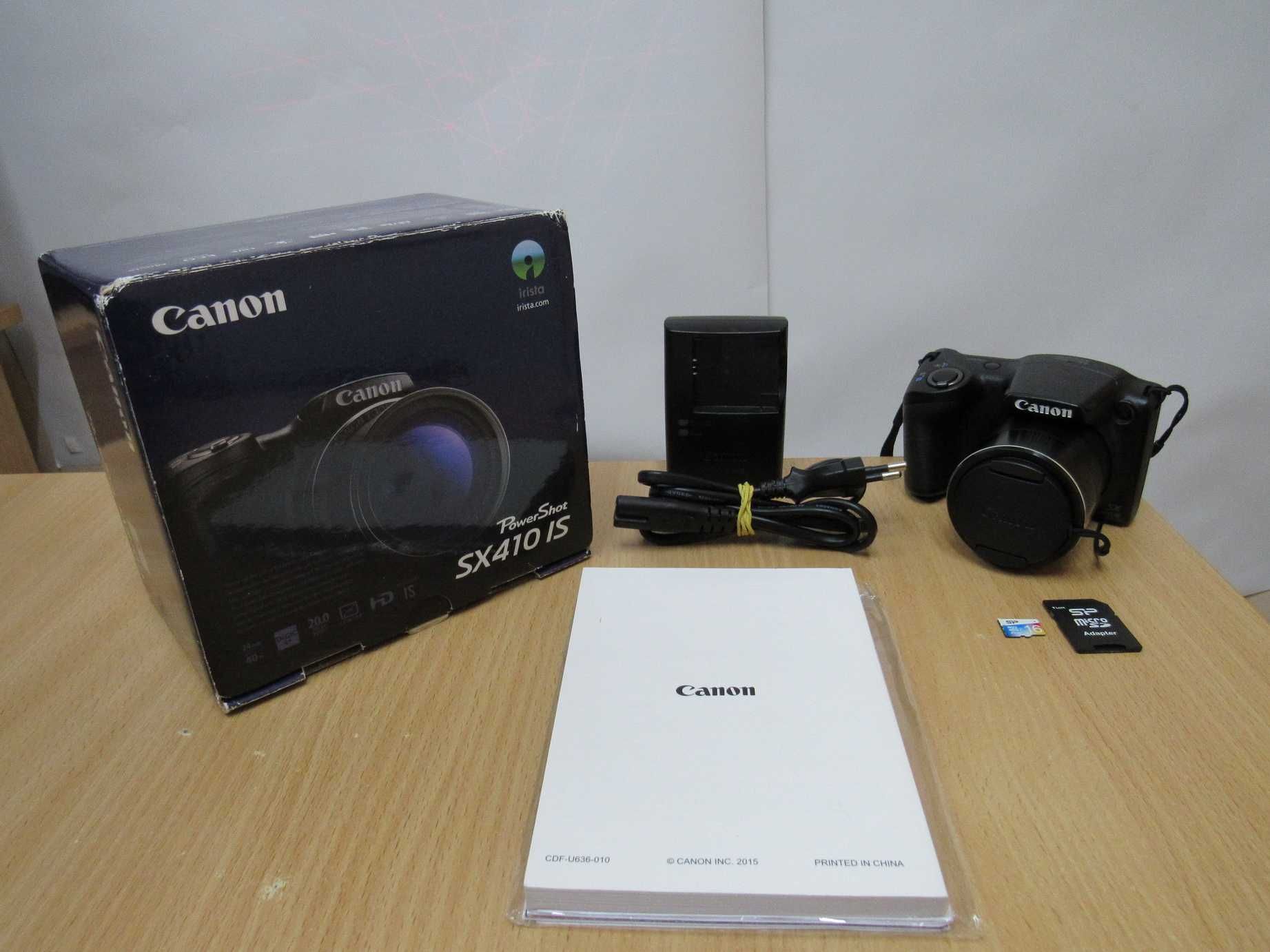 Цифровий фотоапарат Canon SX410 IS+Зав.упаковка+Зарядне+КП 16 Гб