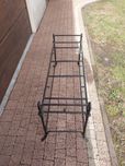 Nogi metalowe do stolika czarne 35x100