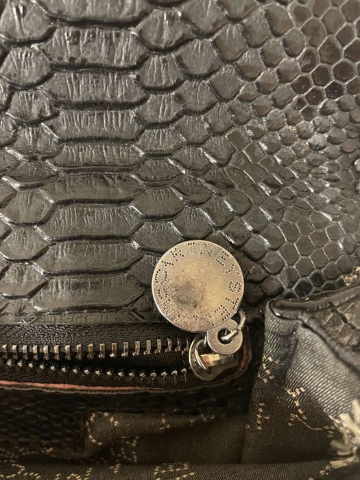 Stella maccartney клатч шкіра оригінал чорний