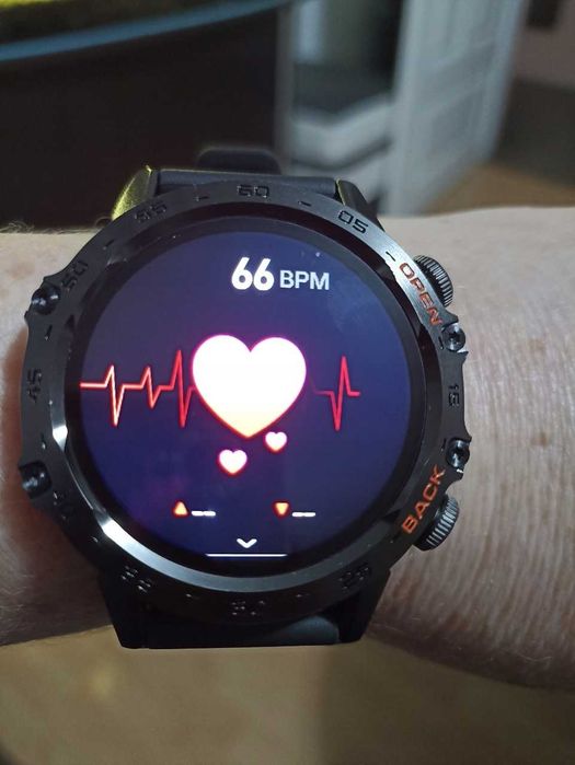 Zegarek Smartwatch Męski Rozmowy Wodoodporny Inteligentny Sportowy