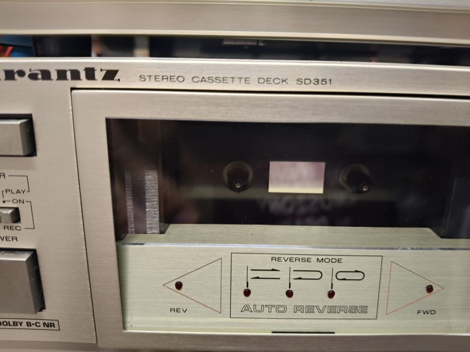 Zestaw Marantz decka, wzmacniacz oraz tuner