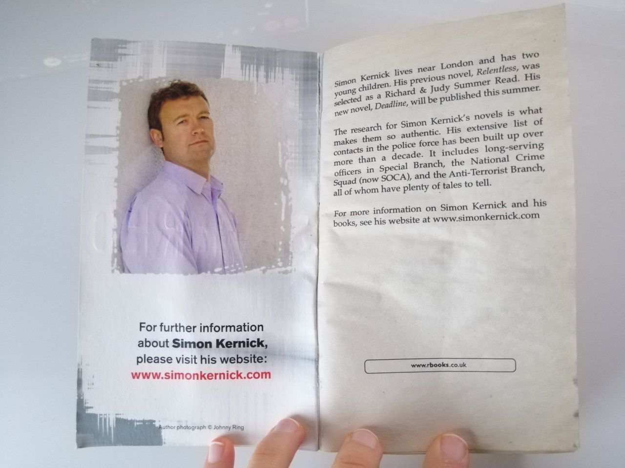 Severed Simon Kernick j. angielski powieść