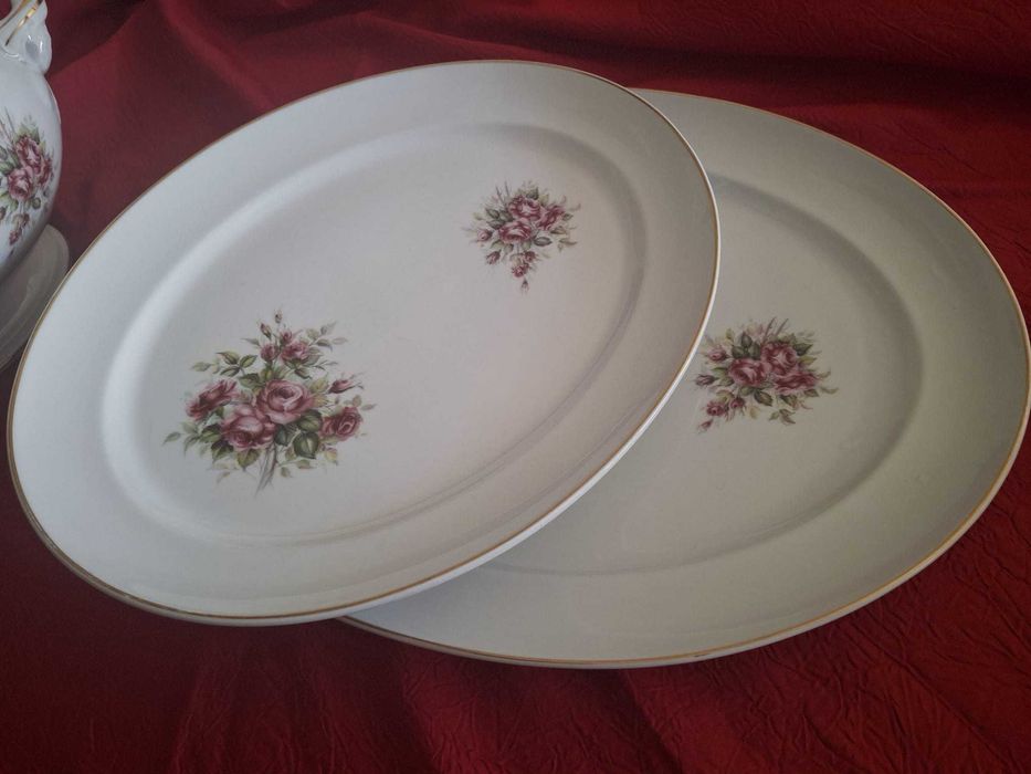 Serviço Jantar Porcelana Real - 42 Peças