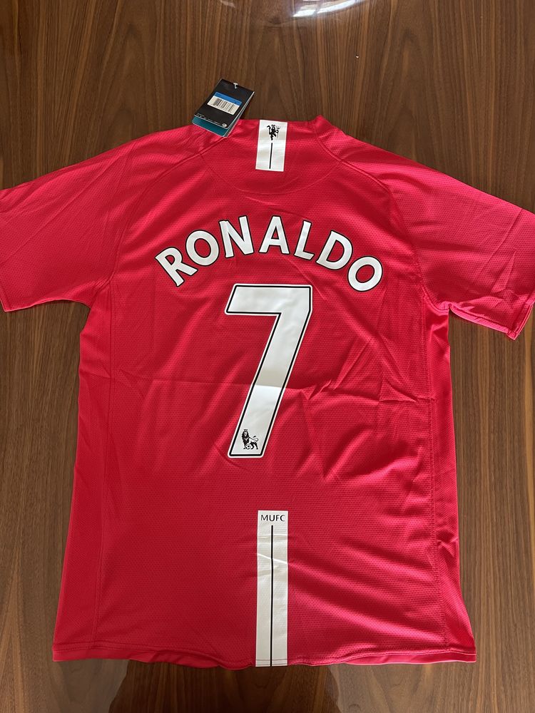 Camisola Principal Manchester United 2007/08 - Cristiano Ronaldo 7