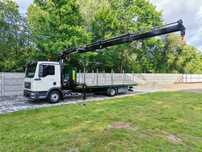 MAN TGL 12.220 + HDS Hiab 099B - 2DUO* Do Drzewa* Platforma 6.5m* Kłonice* Stan Idealny* z NIEMIEC  I właściciel* Doinwestowany*