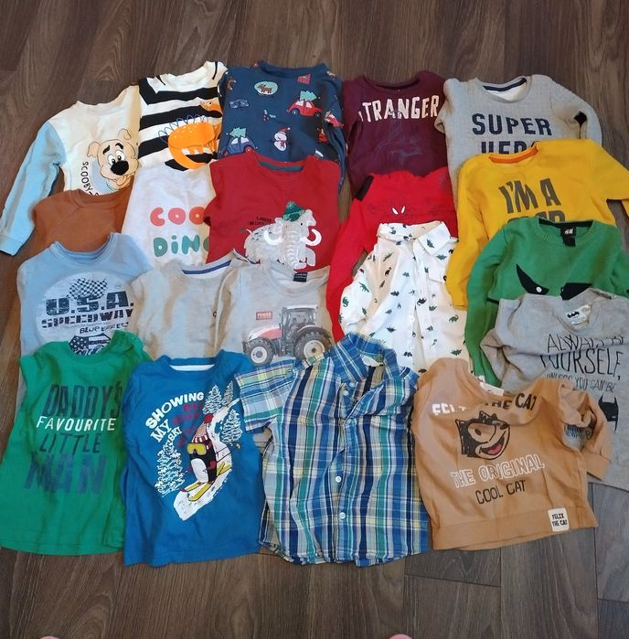 Ubranka chłopiec rozmiar 92