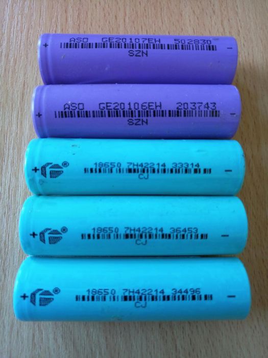 Аккумуляторы 18650, 2100 mAh!