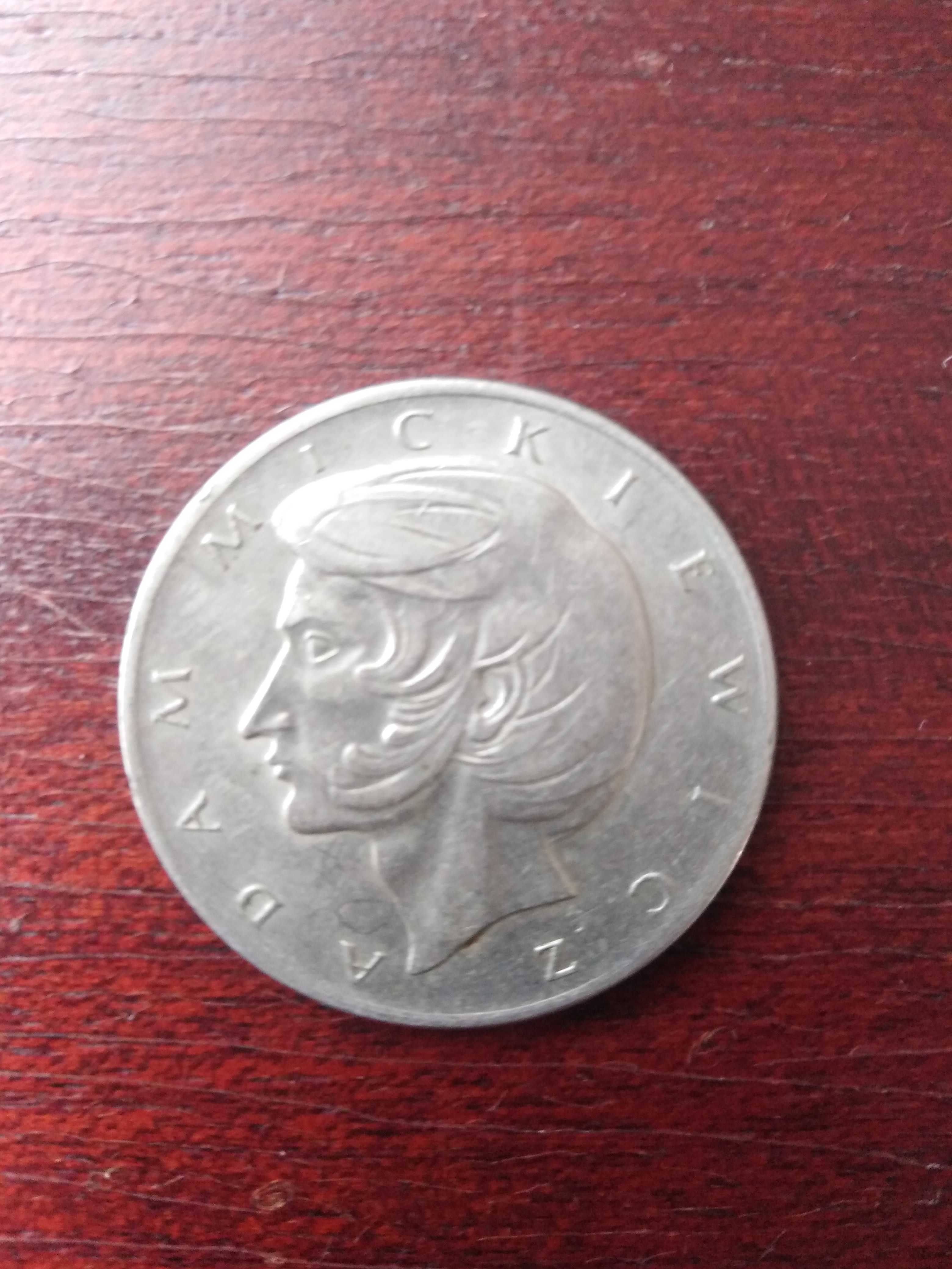 Moneta monety 10 zł Adam Mickiewicz 1975