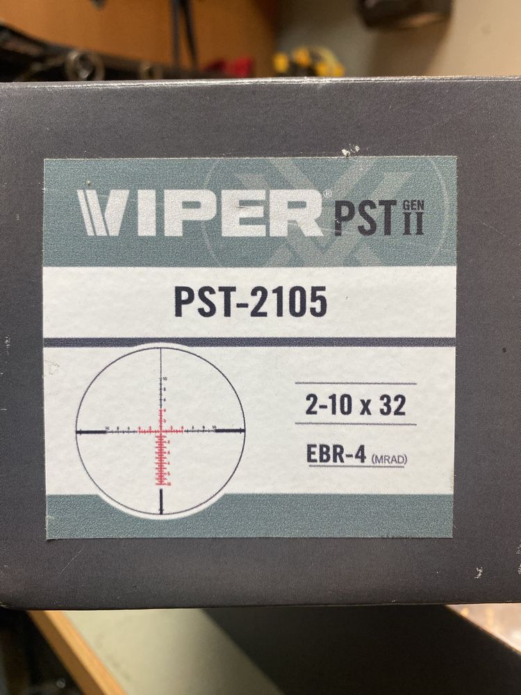 Vortex Viper PST II 2-10x32 EBR-4 (mrad)