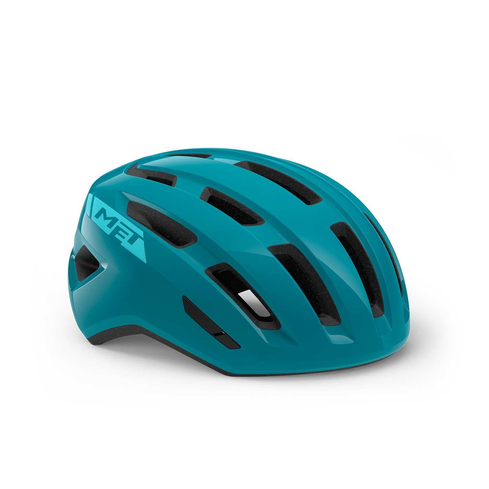 Kask rowerowy MET Miles Teal S/M 52-58cm M/L 58-61cm