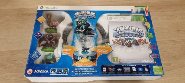Skylanders xbox 360 ,portal ,gra , figurki  karton jedyny taki zestaw