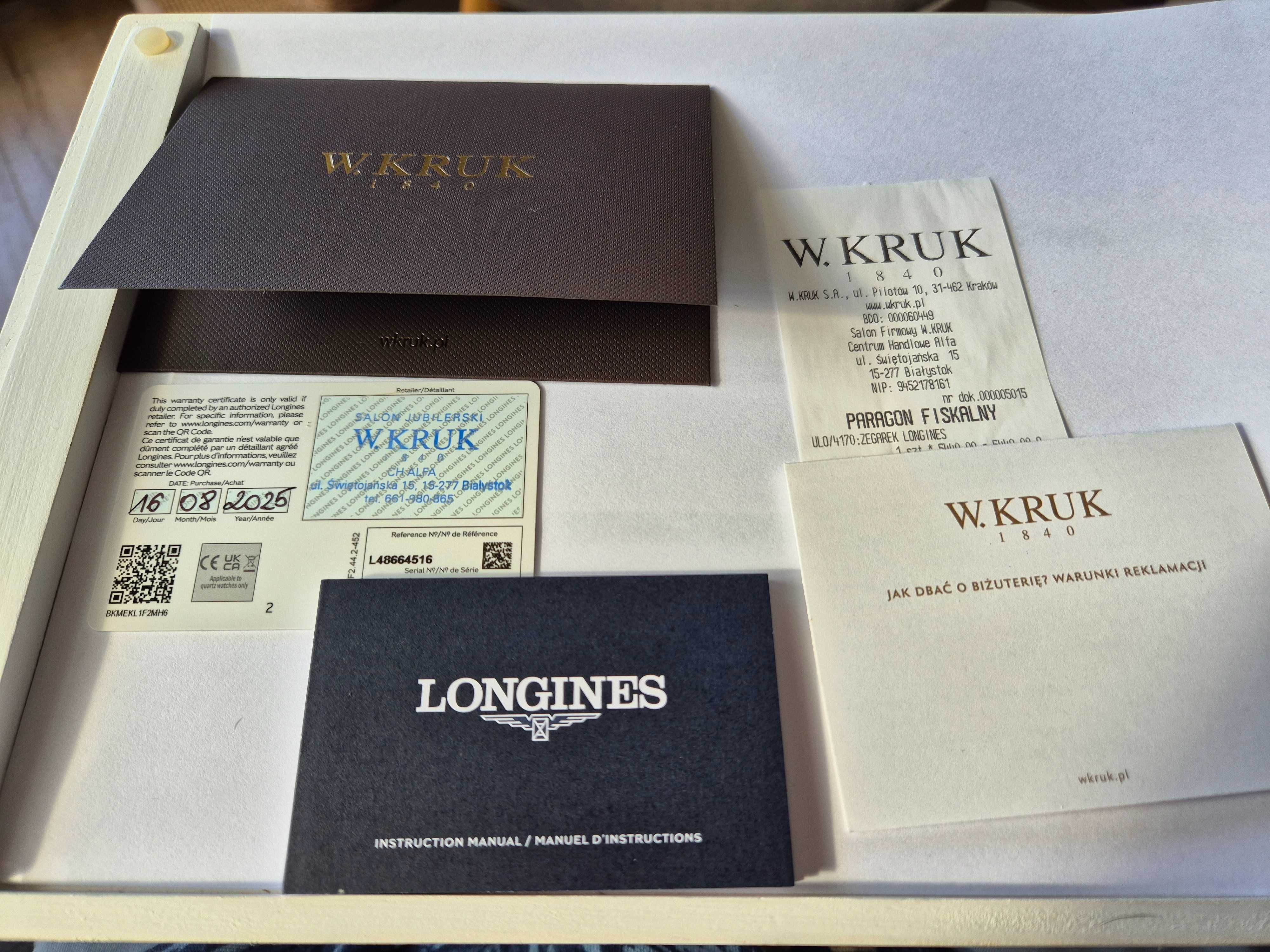 LONGINES La Grande Classique de Longines nieud. prezent 16.08 W.KRUK