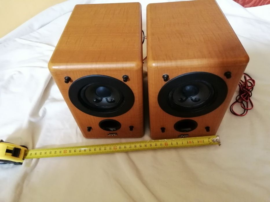KOLUMNY JVC SP-UXT77 drewno JAPAN głośniki zestaw 20w wieża 55