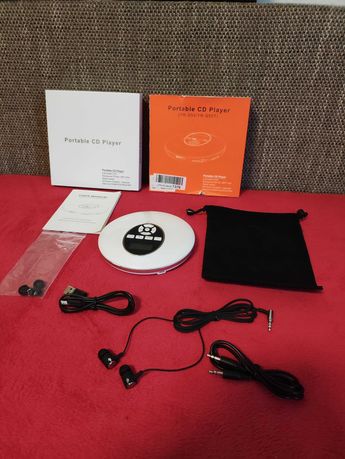 Dyskmen Discman Walkman słuchawki na baterie MP3 CD Player YR-Q50