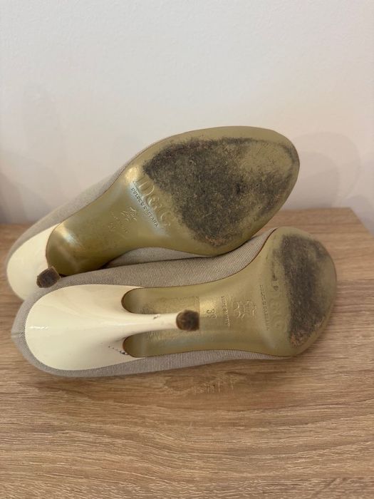 Czółenka obcasy Dolce&Gabbana D&G