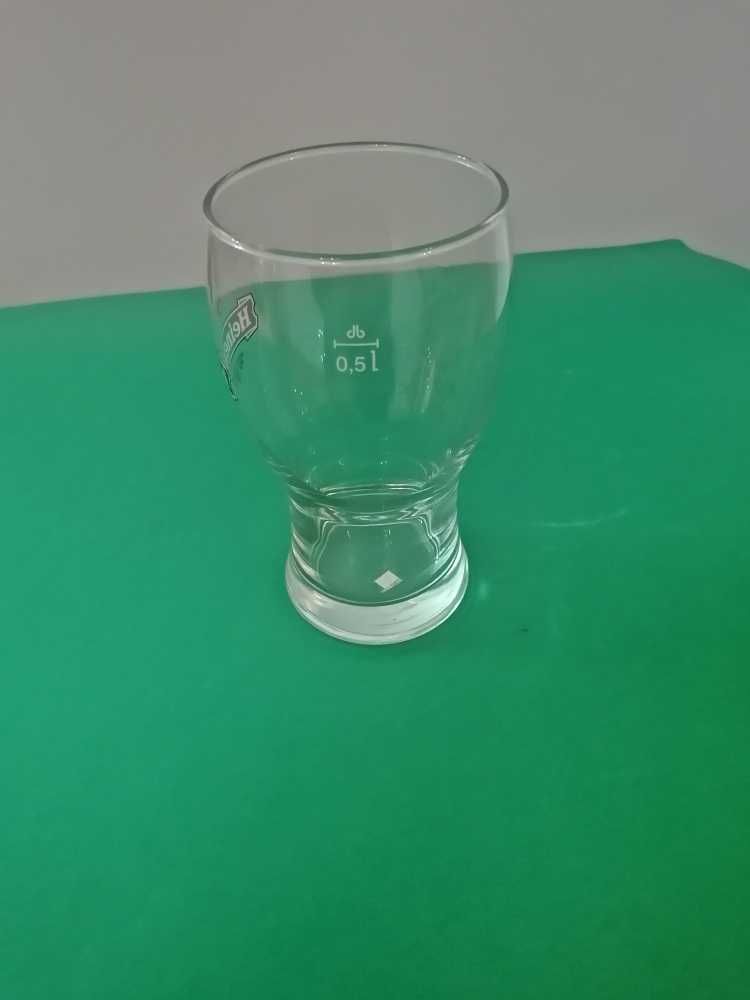 Copo de cerveja em vidro Heineken, 0,5L