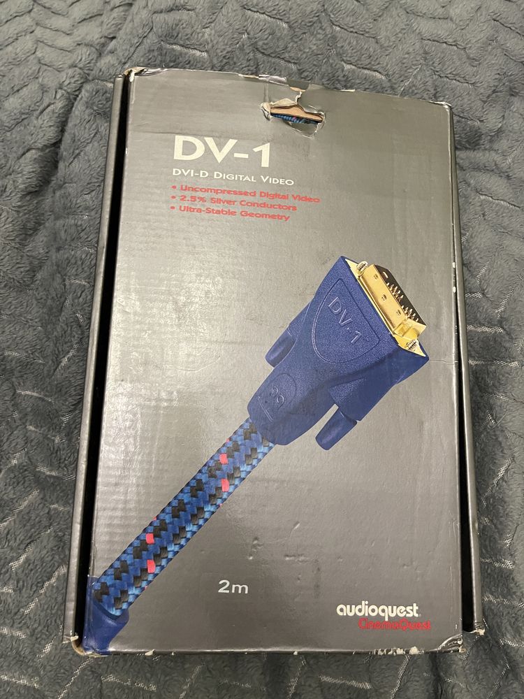 Кабель DVI-D Audioquest Cinemaquest DV-1 digital video 2 метра