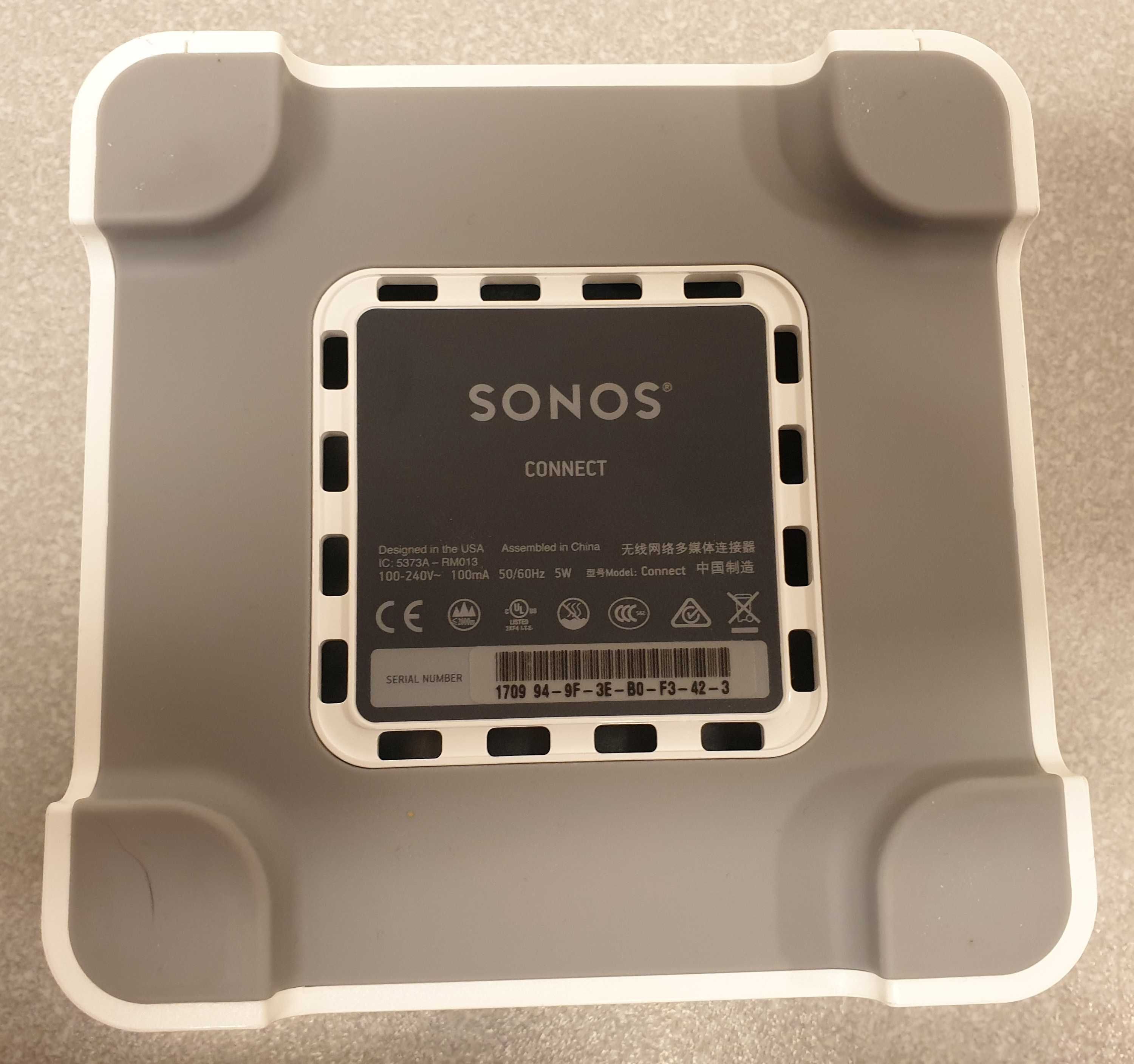 Sonos zestaw stereo 2x Play 3 + connect