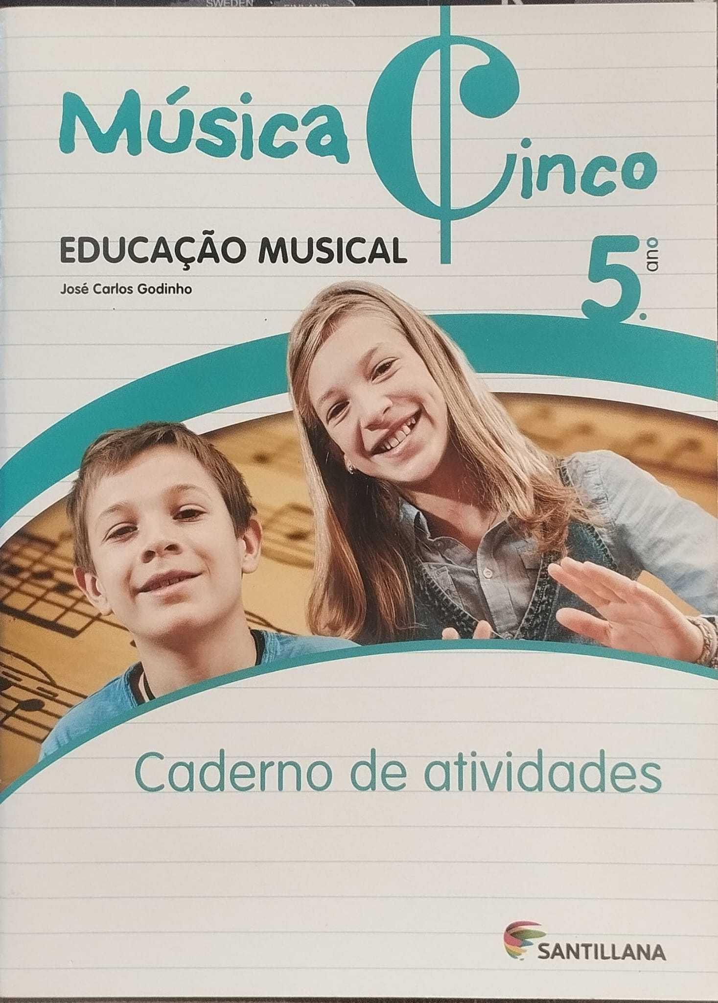 Manuais de Educação Musical do 5º Ano