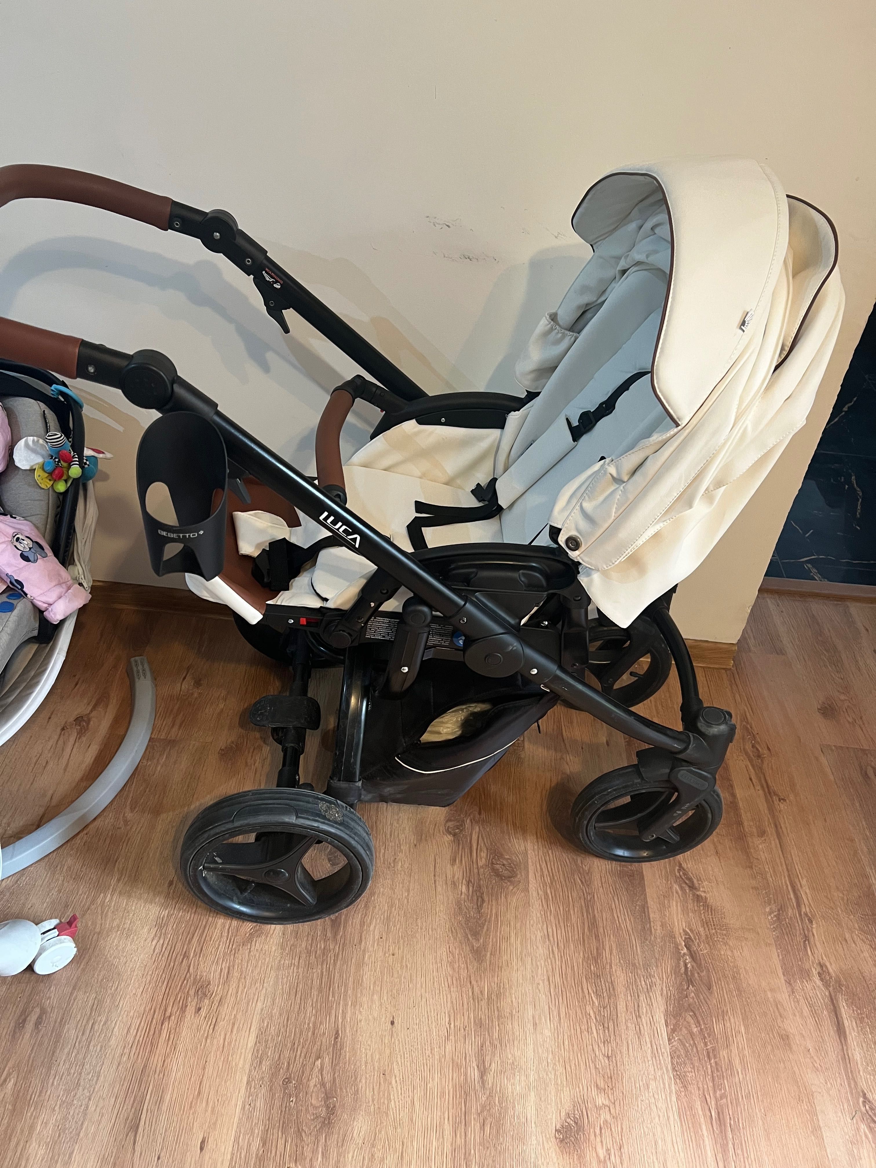 Wózek Bebetto Luca Pro 4w1